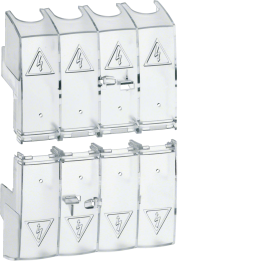 Hager HZC218 Terminal Shroud 4P for LBS 100-160A