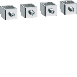 Hager HYS002H Cage Terminal Distribution Block P160 Cu/Al 4P 10-95mm²