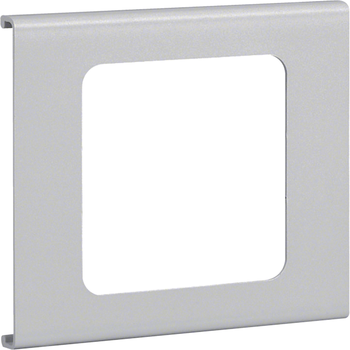 Hager L91107035 Pre-cut Lid 1 Gang, FB 60110, Light Grey