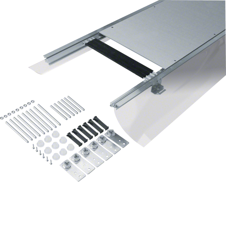Hager BKF400145 grīdas kanāls ar foliju 400x145-190 mm