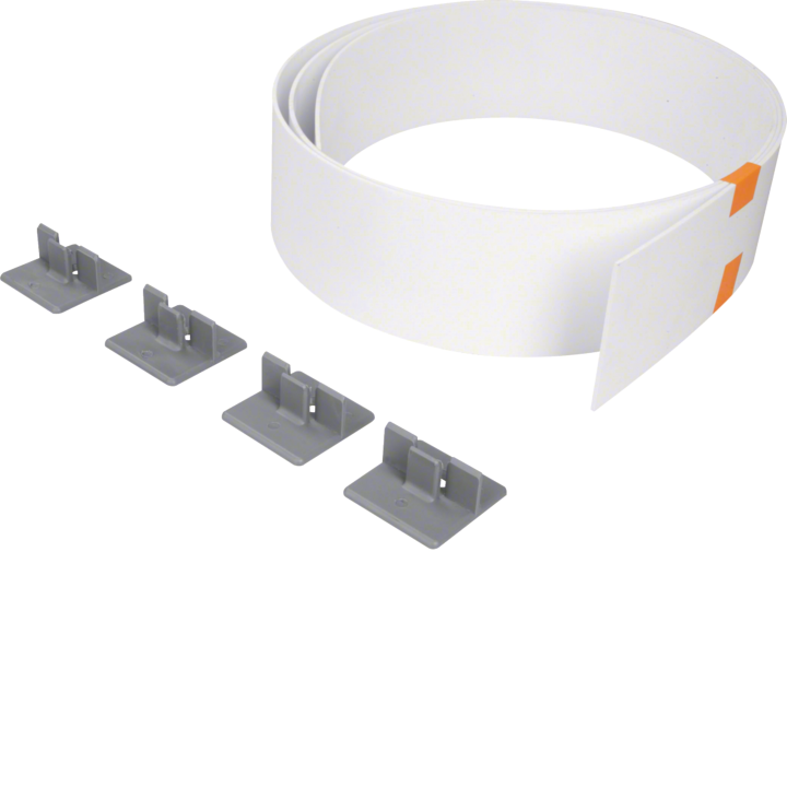 Hager BKTWK61 pertvara kabelių kanalams, 61 mm aukštis, 2 m ilgio, PVC