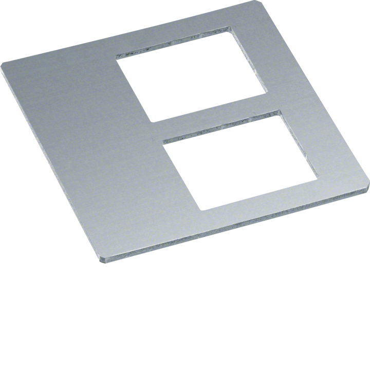 Hager GBVDM012 atraminė plokštė, skirta 2-Gang RJ45, 19,3x14,8 mm