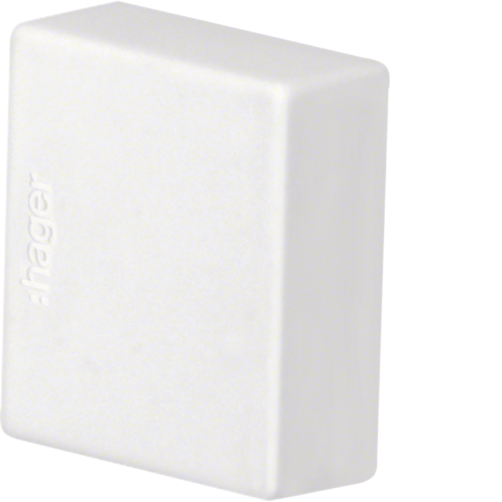 Hager LF1501569016 10x otsakork LF 15x15mm mini kanalile, liiklus valge