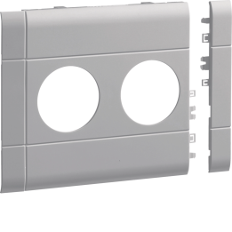 Hager GB10020K7035 Etulevy 2-osainen kanta BR 100 lg