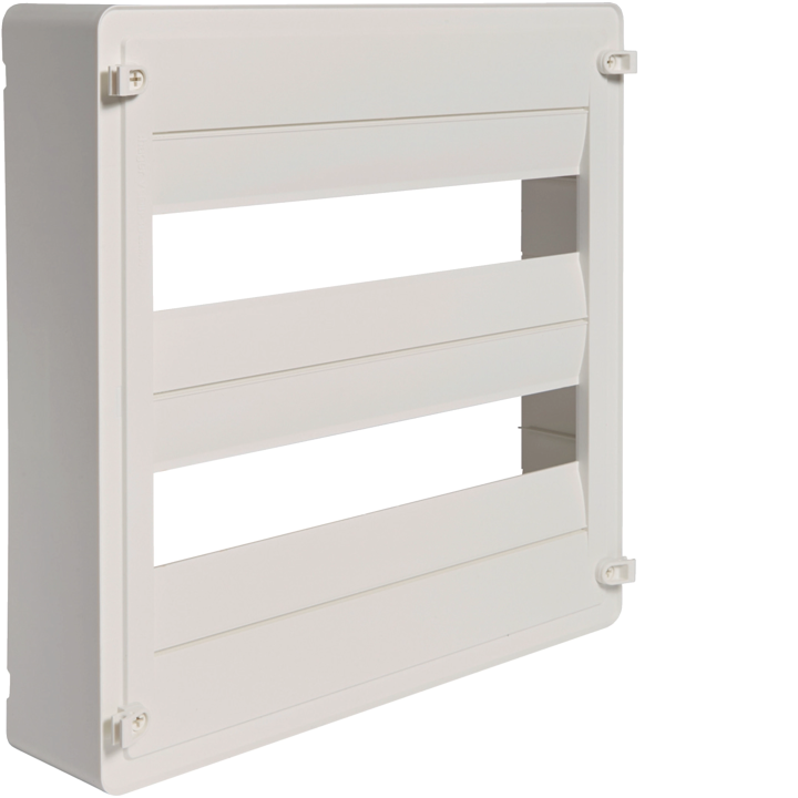 Hager VZ698 Cover, grey, with 4 screws, for VS218