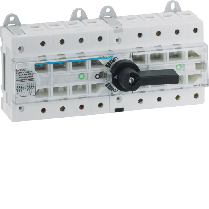 Hager HI403R Modular Change-over Switch 63A 4P
