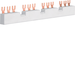 Hager KD304M Busbar 4 Motor Starters 3P Fork 10mm² 63A
