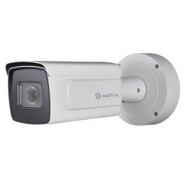 SAFIRE SF-IPB778Z-2YLPR-8032 8MP 4K Bullet IP -kamera AI, LPR, IR 30m, PoE, IP67