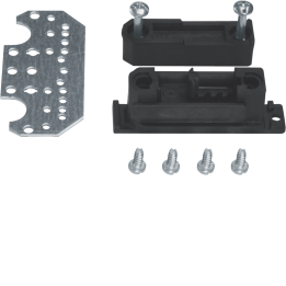 Hager UZ61S2 Busbar Carrier, Universal N, 1P, 2 pcs