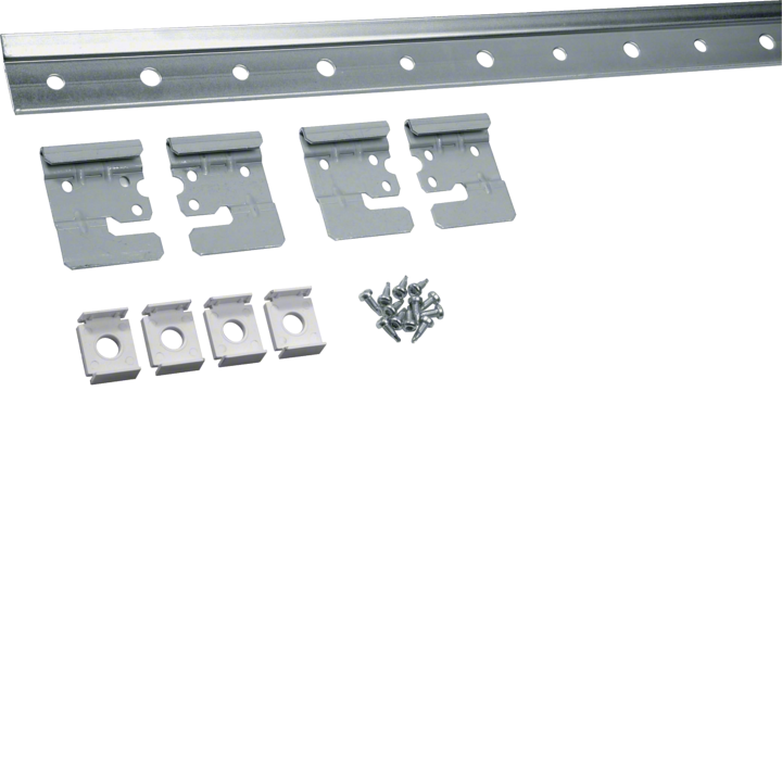 Hager FZ840N Wall Mounting Rail 2m for Enclosures IP44