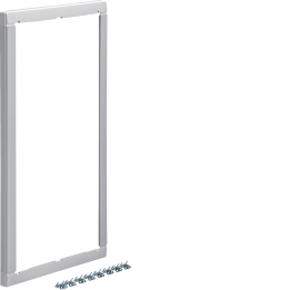 Hager VZ113N Elevation Frame, Volta, 3 Rows, White