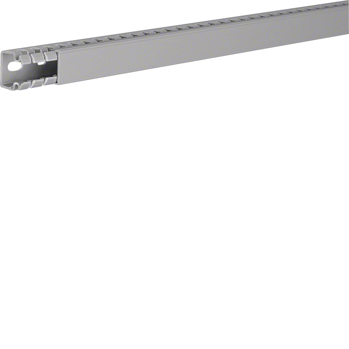 Hager BA725025 rievotā paneļa kanāls 25x25mm, pelēks