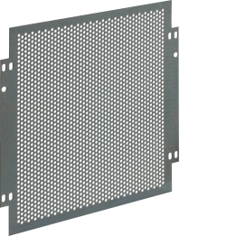 Hager UZ21M2 Mounting Plate 240x247mm Perforated