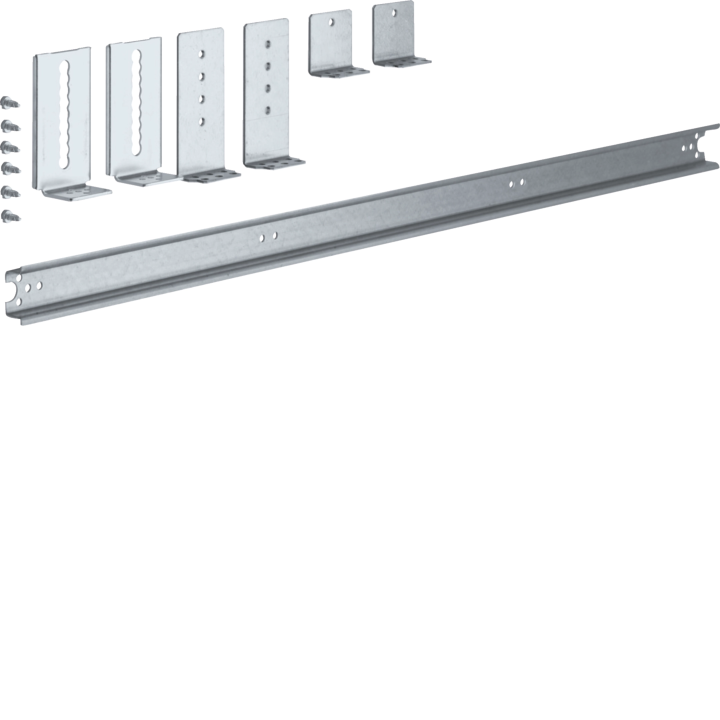 Hager UZ03B2 DIN Rail, 3 Modules, Universal