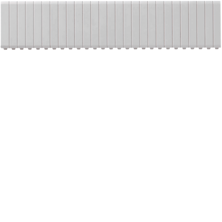 Hager JP002 Cover Strip, Universal, 24M, RAL 9010