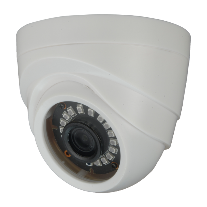 MARCA BLANCA DM908-F4N1 2MP iekštelpu kupola IP kamera ar PoE, 3.6mm objektīvu, 25m IR, DWDR