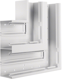 Hager BRA652105D9016 Flat Angle 68x210mm with Lid 2x80mm White