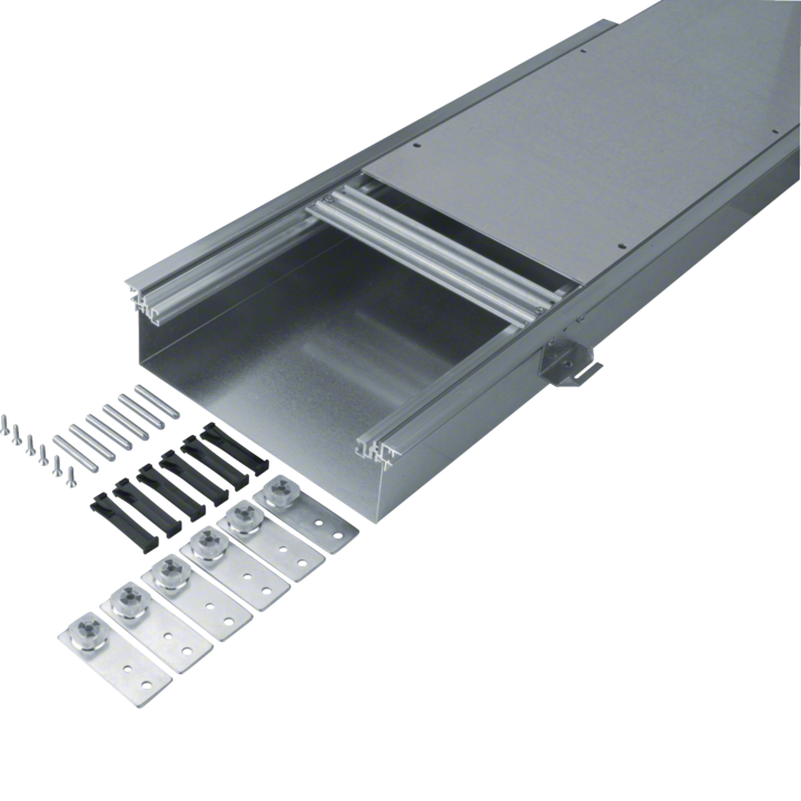 Hager BKW300090 Floor Duct with Trough 300x90 mm