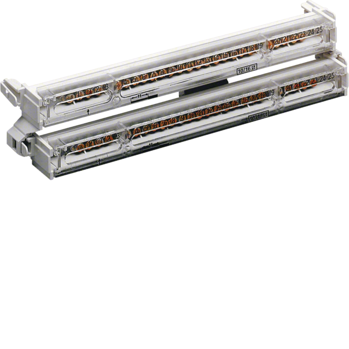 Hager KM25N universZ PE/N Terminal, 2x25 Clamping Points