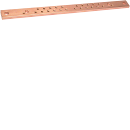 Hager UM30A4 Busbar 30x10x430mm