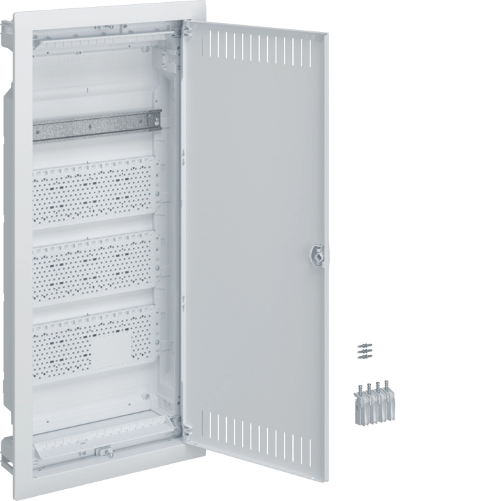 Hager VH48NWB Flush-Mounted Multimedia Distribution Board 4x12 Modules IP30