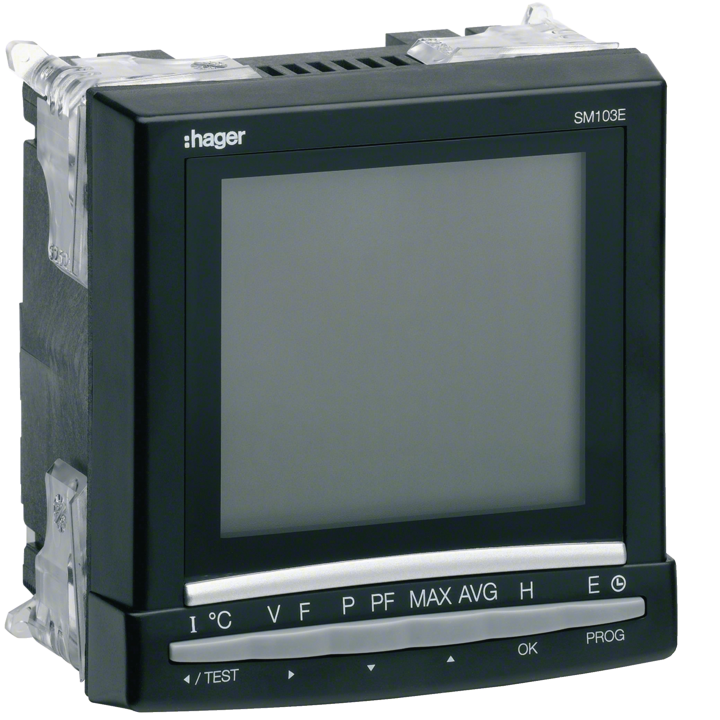 Hager SM103E Multi-function Energy Meter Evolution