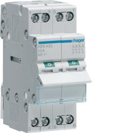 Hager SBN432 4P 32A Main Switch / Isolator