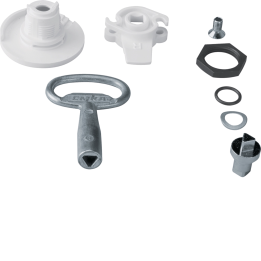 Hager FZ450N Universal Triangular Key Lock 7mm IP44