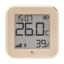Shelly H&T Gen3 temperatūras un mitruma sensors, WiFi (Mocha)