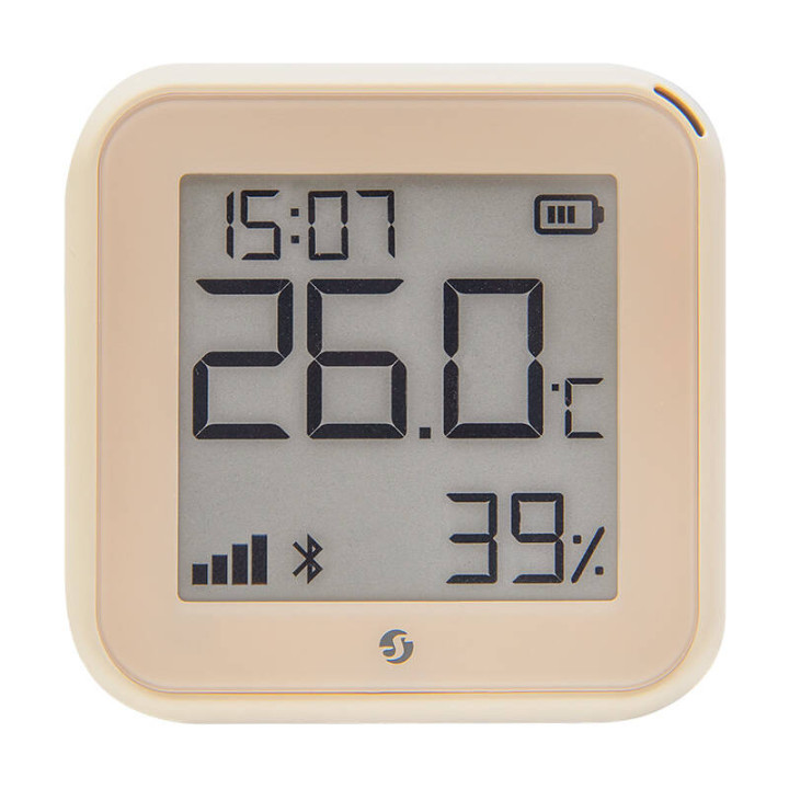 Shelly H&T Gen3 temperatūras un mitruma sensors, WiFi (Mocha)