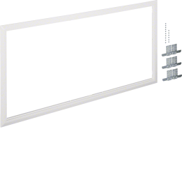Hager FZ025B universZ Flush Frame, 5 Sections, 650x1300mm