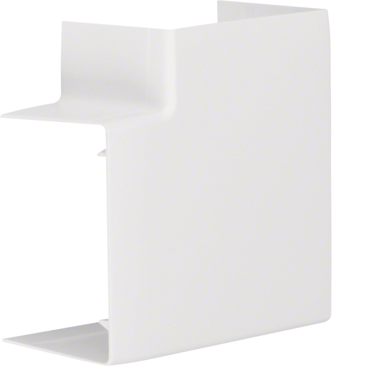 Hager LFF6009059016 Flat Angle for Cable Trunking 60x90mm White
