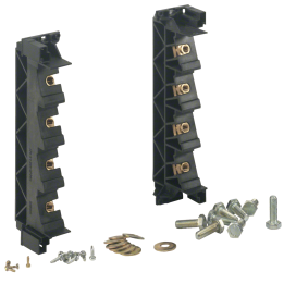 Hager UZ54S1 Busbar Carrier, Universal, 50mm, 4P, 2 pcs.