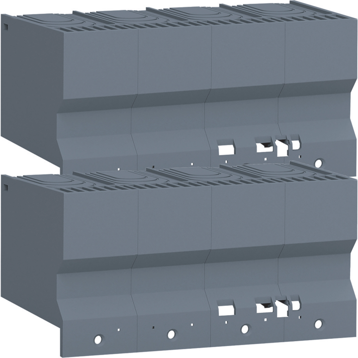 Hager HYS022H Terminal Cover Straight Terminal P160 4P