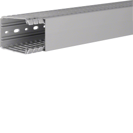 Hager BA780060 Slotted Panel Trunking 80x60mm Grey