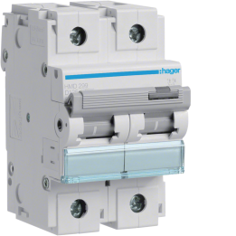 Hager HMD299 MCB 2P D-125A 15kA 3M