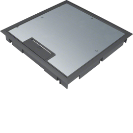 Hager KDQ08059005 Hinged Cover for Q08 Floor Box