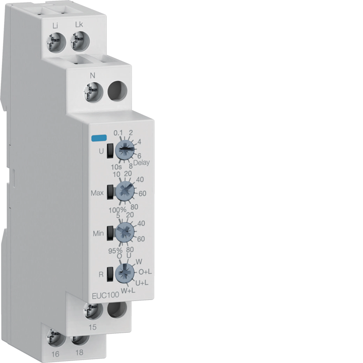 Hager EUC100 Current Control Relay 1P 1CO