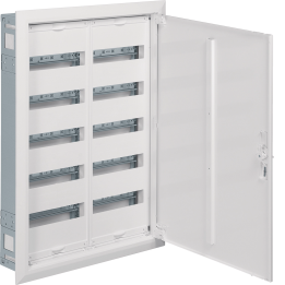 Hager FWU52S Flush Enclosure 5-Row 120 Modules IP30