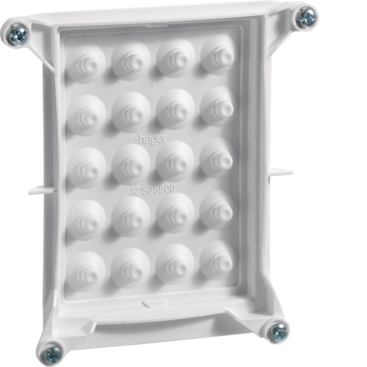 Hager FZ42B Cable Entry Plate, Universal, IP44/IP54