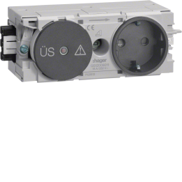 Hager GS12009011 Smart Socket with Surge Protection
