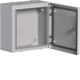 Hager FZ703 Steel Distribution Board Enclosure 300x300x160 mm