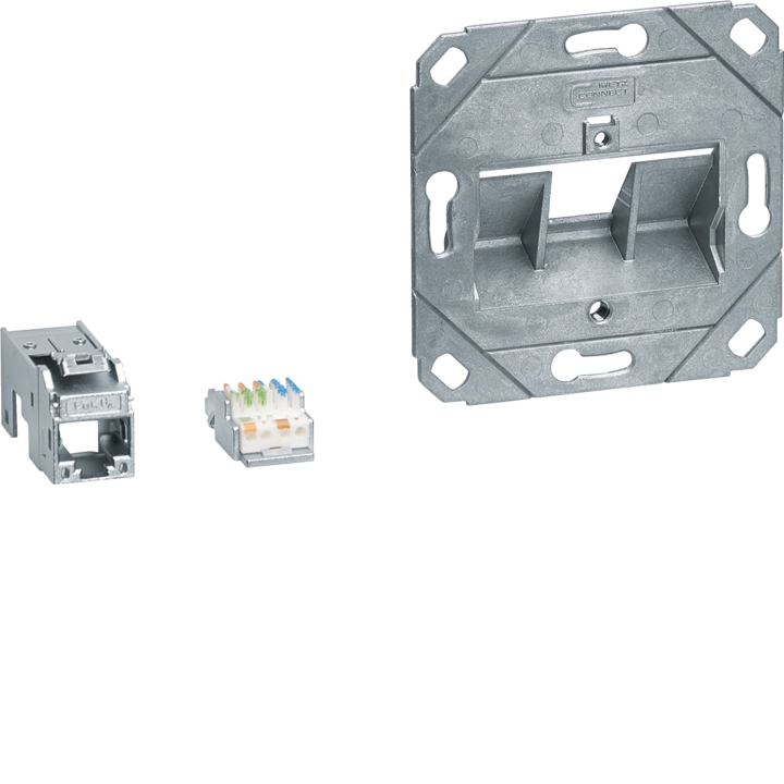 Hager GMKSRJ45C6A1 liitäntämoduuli 1x RJ45 Cat.6a