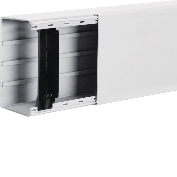 Hager LFF6011009016 Liféa kanava 60x110 liitin + 2 klipsiä valkoinen