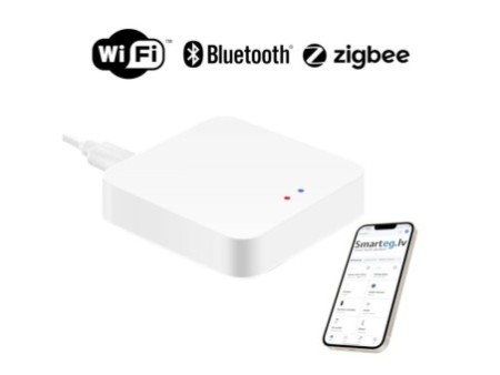 Daudzprotokolu vārteja Avatto GW02 Zigbee 3.0 un BLE un Sig Mesh