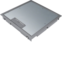Hager KDQ08057011 saranoitu kansi Q08 5 mm lattialle