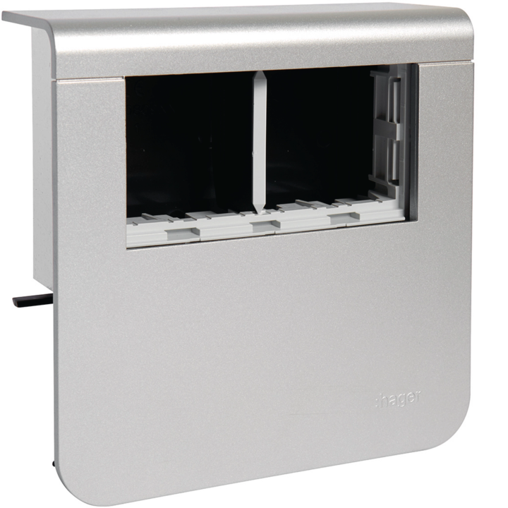 Hager SL20080900D1 alumiiniumist kaablikanal 80x90mm 2m