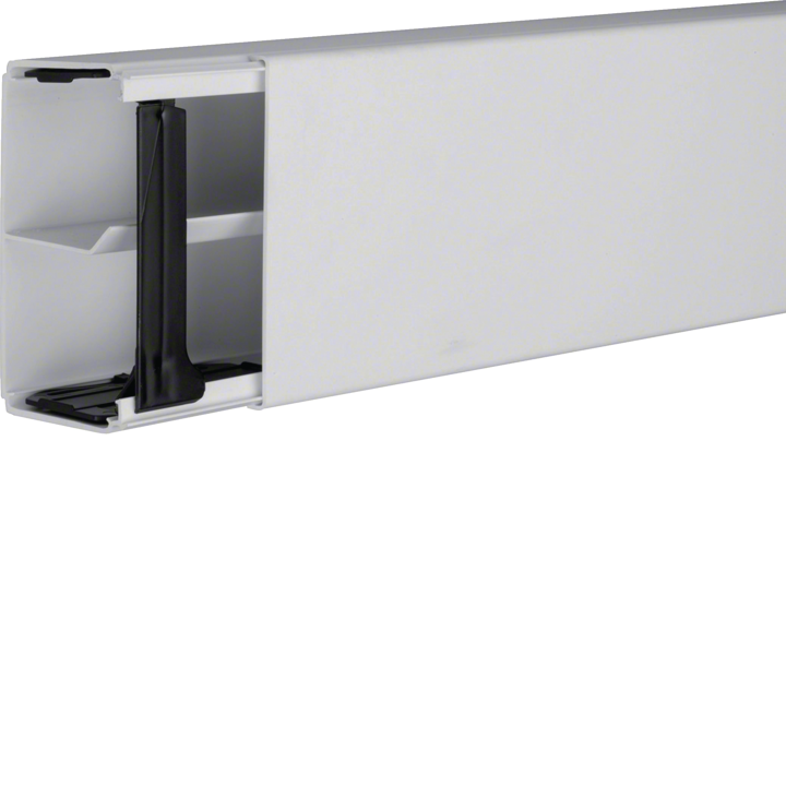 Hager LF6011107035 PVC kabelių kanalas su pertvara 60x110mm šviesiai pilkas