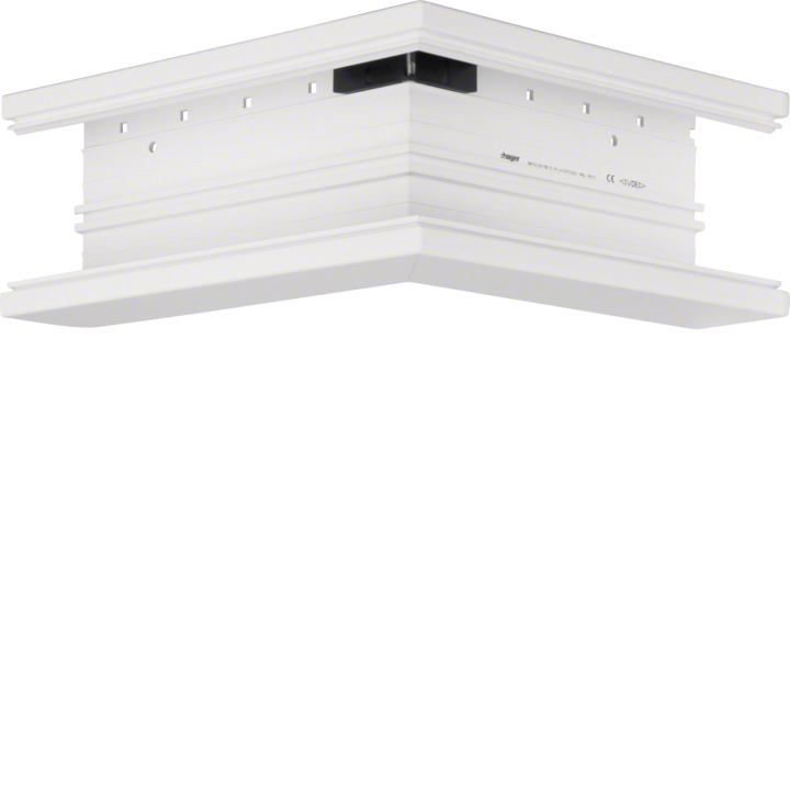 Hager L87729010 Välisnurk PVC RAL 7030 Puhas valge