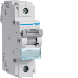 Hager HMD199 MCB 1P 15kA D-125A 1.5M